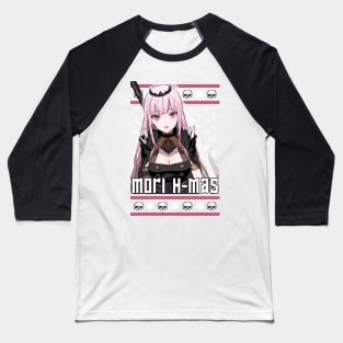 Mori Calliope X-mas Hololive Christmas Baseball T-Shirt